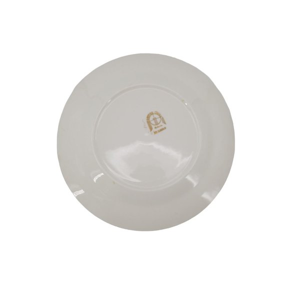 VTG Lord's Prayer printed in Gothic letters, 22K Gold Plated Maker Mark on Back - Picture 3 of 7